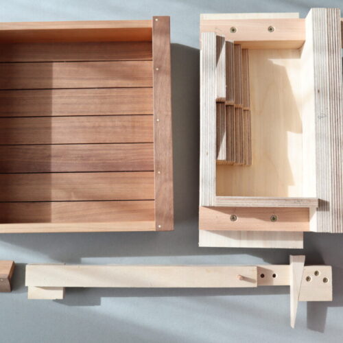 Tom Trimmins woodwork dovetail tray home project kit